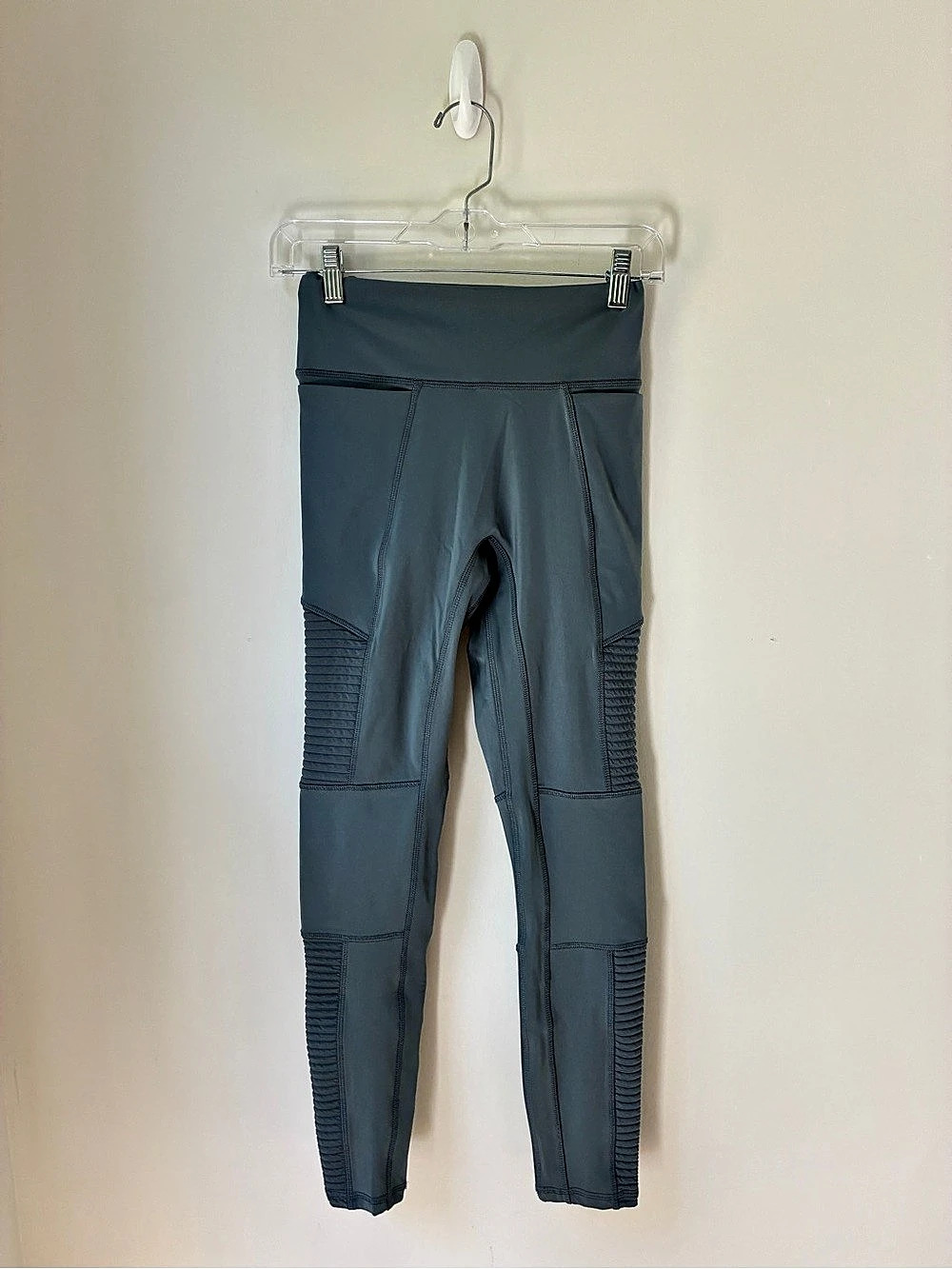Fabletics High-Waisted Motion365+ Moto Legging Blue XS